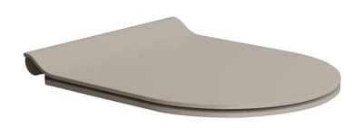 GSI Toilet seat tortora - Yes, Brown, Soft close, Quick release