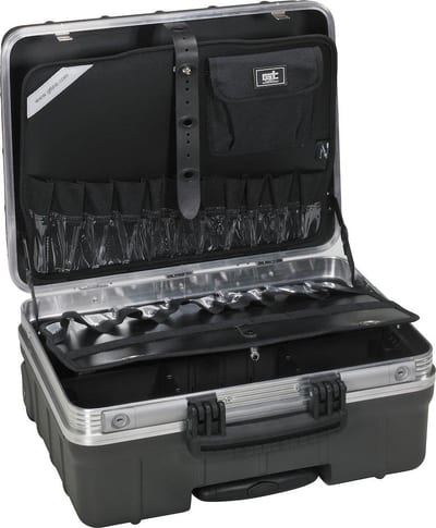 GT Line Atomik Wheels Flightcase Tool Case trolley - 465mm, 352mm, 255mm