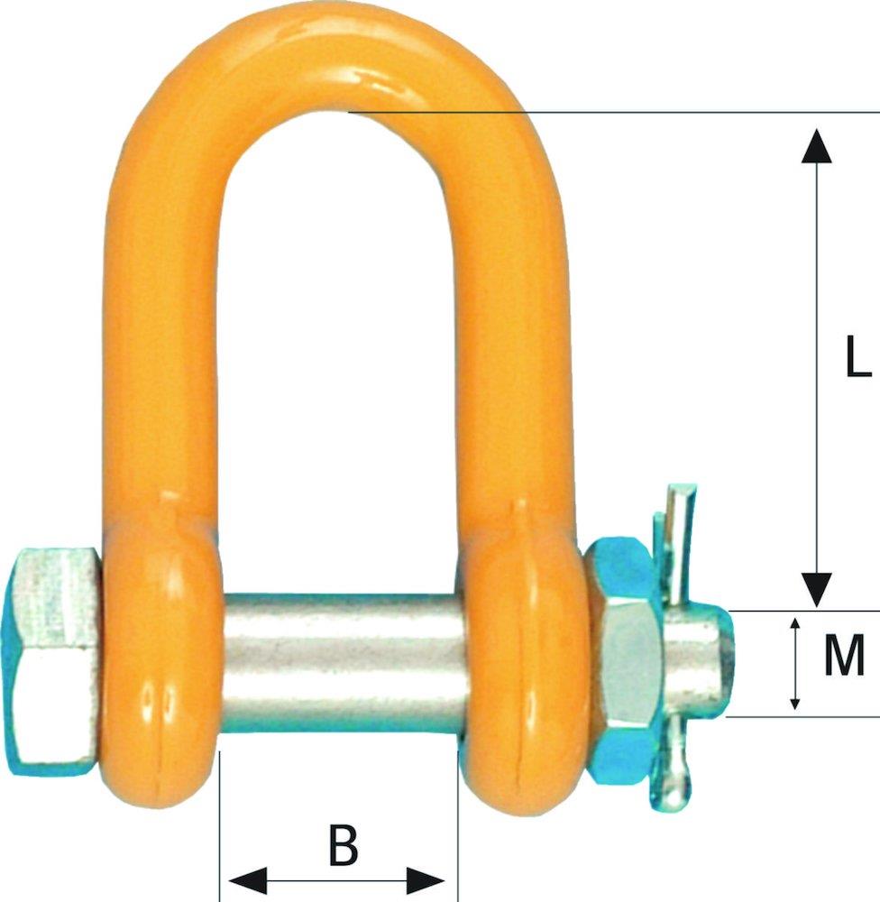 Gunnebo Fastening Shackle type SA 10-8 - 3150kg
