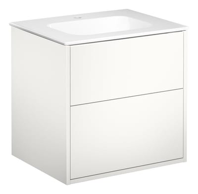 Gustavsberg Artic furniture package white - 600×550×465mm, 2 drawers, 1 basin