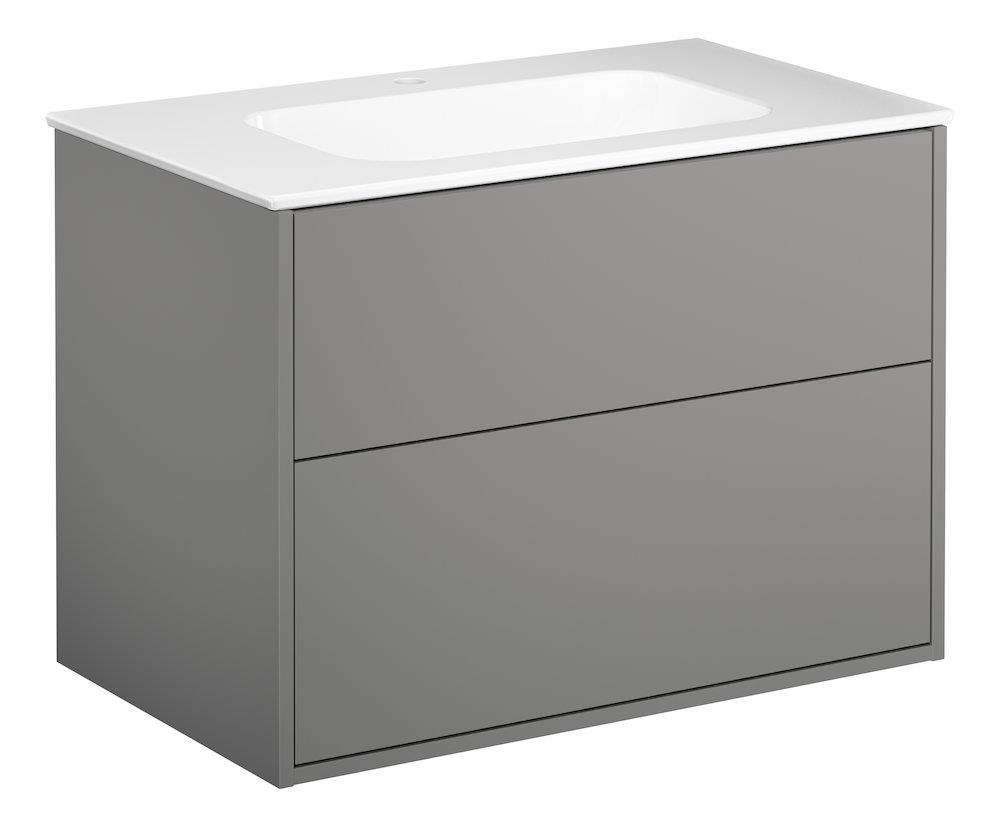 Gustavsberg Artic ash grey furniture package, moisture-resistant, 800 x 566 x 470 mm