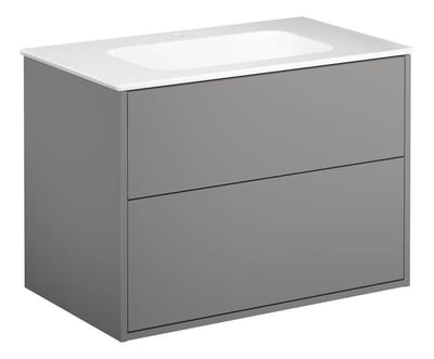 Gustavsberg Artic ash grey furniture package, moisture-resistant, 800 x 566 x 470 mm