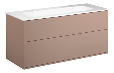 Gustavsberg Artic Furniture Package peach - 1200 x 566 x 470 mm, 2 drawers