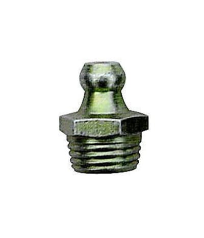 H1 Straight Grease Nipple steel - 1/4" UNF