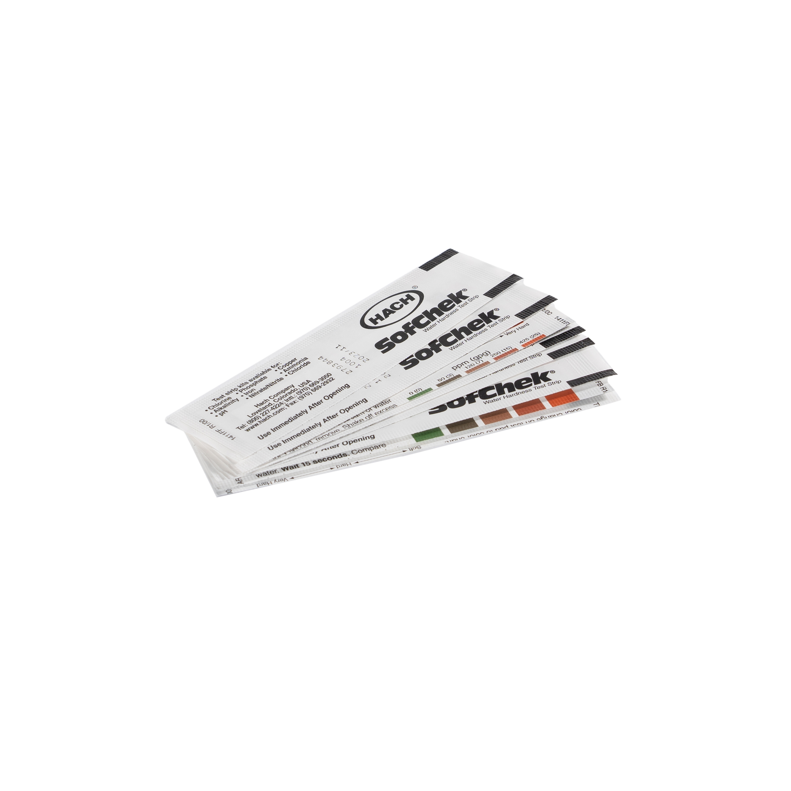 Hach Total Alkalinity Test Strips 0-240 mg/L, 50/pk (2744850)