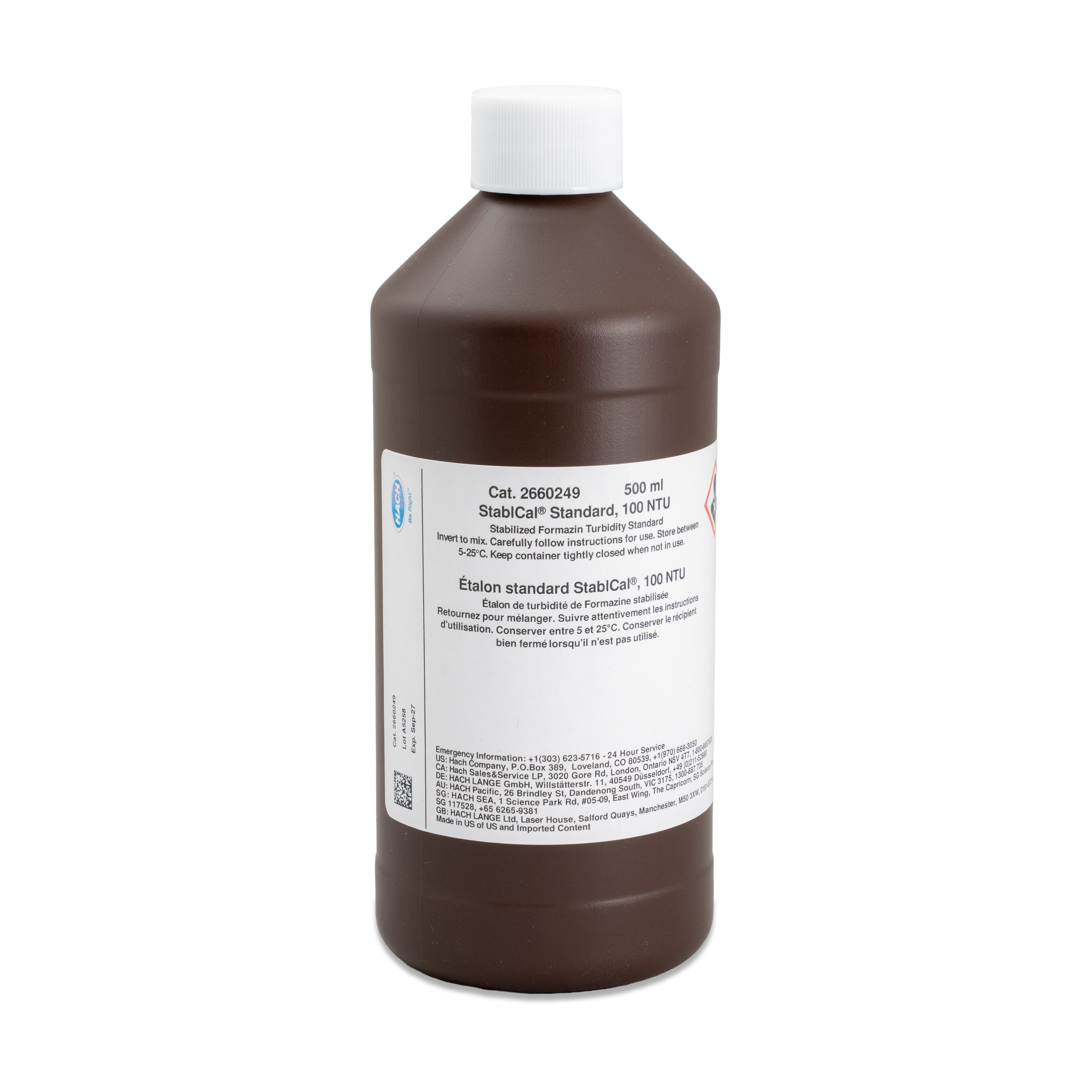 Hach StablCal 100 NTU 500mL