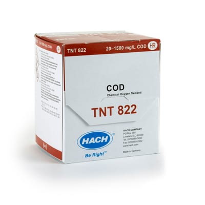 Hach TNTplus 822 COD HR 20-1500 mg/L