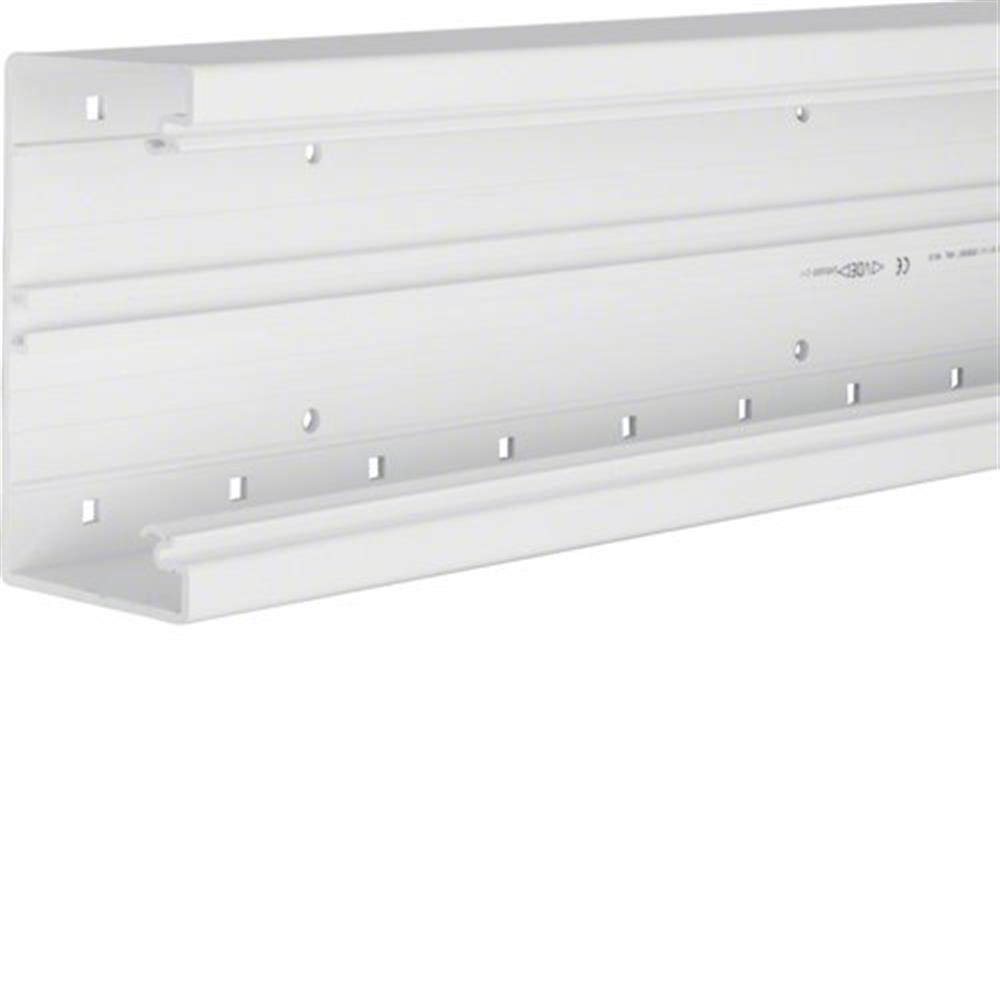 Hager BR 70130 Channel base - BR, 70 x 130mm, white, 2M, plastic