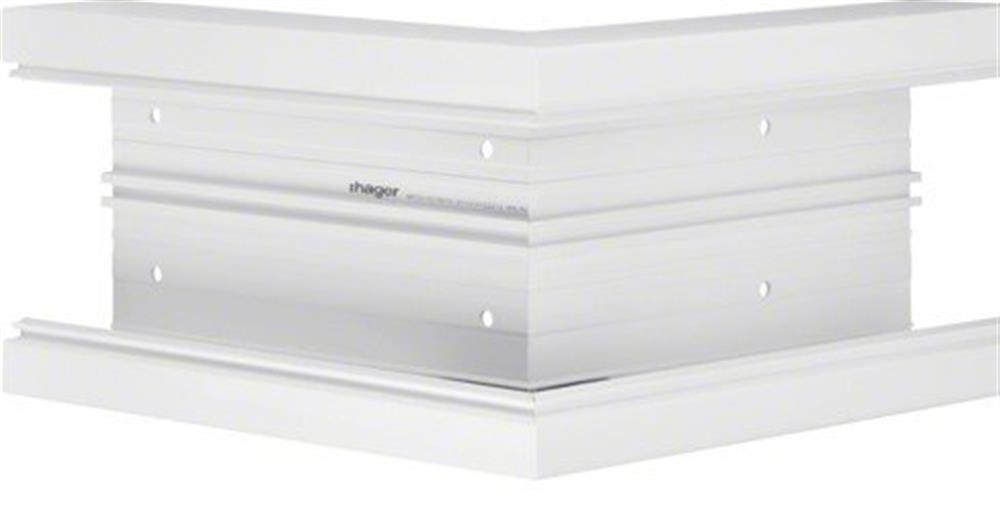 Hager BR 70170 Corner external - BR, 70 x 170mm, white, plastic
