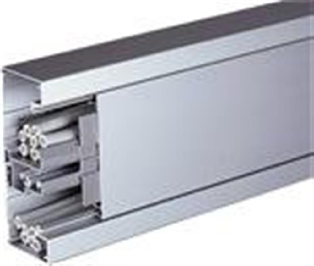 Hager BRA 70132 Channel base - BRA, 70 x 130mm, grey, 2M, Aluminium ( Natureloxeret )