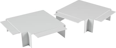Hager FB 60150 Flat Angle - FB, 60 x 150mm, white, plastic
