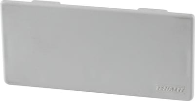 Hager FB 60230 End piece - FB, 60 x 230mm, white, plastic