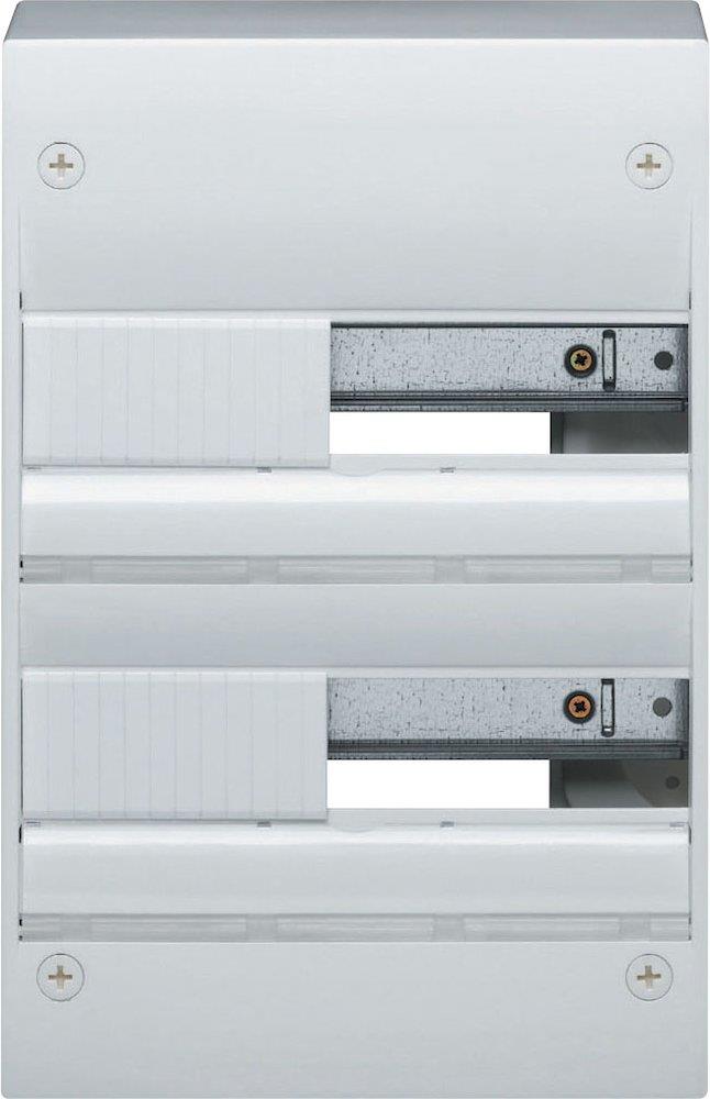 Hager Gamma Group Panel double insulated white - 2 x 13 Module