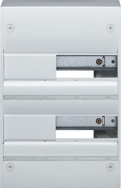 Hager Gamma Group Panel double insulated white - 2 x 13 Module