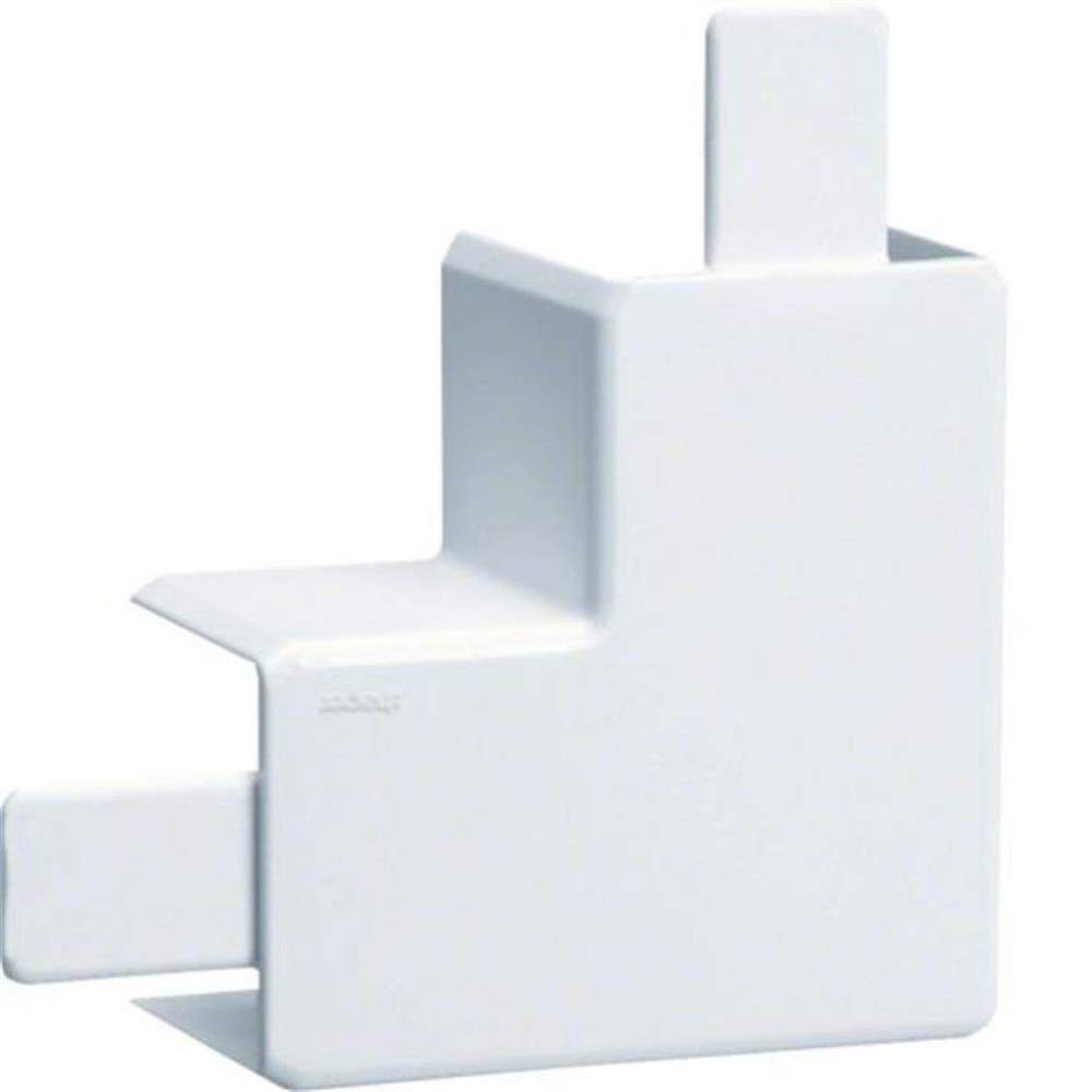 Hager LF 20035 Flat Angle - LF, 20 x 35mm, white, plastic