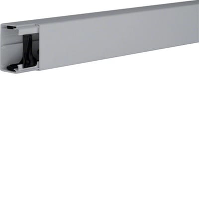 Hager LF 40060 Cable Duct - LF, 40 x 60mm, grey, 2M, plastic