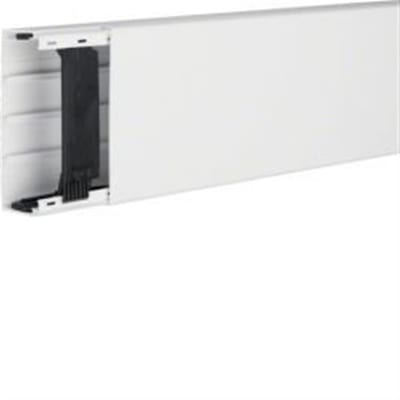 Hager LF 40110 Cable Duct - LF, 40 x 110mm, white, 2M, plastic