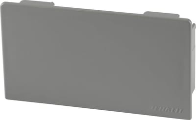 Hager LF 60110 End piece - LF, 60 x 110mm, white, plastic