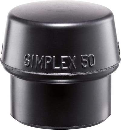Halder Simplex Hammer Face rubber - black
