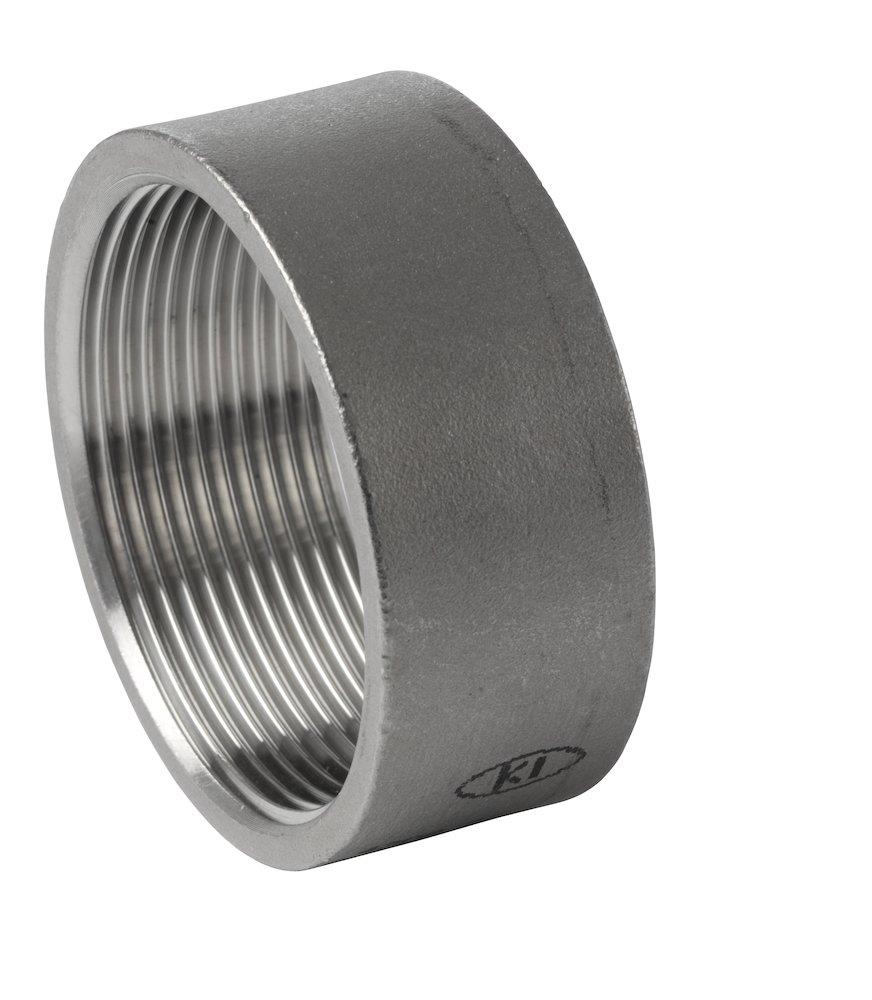 Half Socket stainless BSPP - 1/2", 1/2", coupling, coupling, BSPP, BSPP