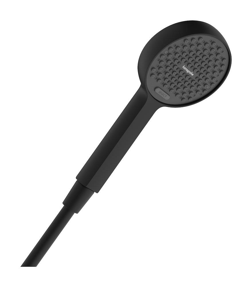 hansgrohe Activera Hand Shower Matte Black 2 Spray Modes 28034670