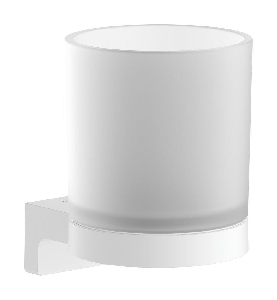 hansgrohe AddStoris S Tooth mug matte white
