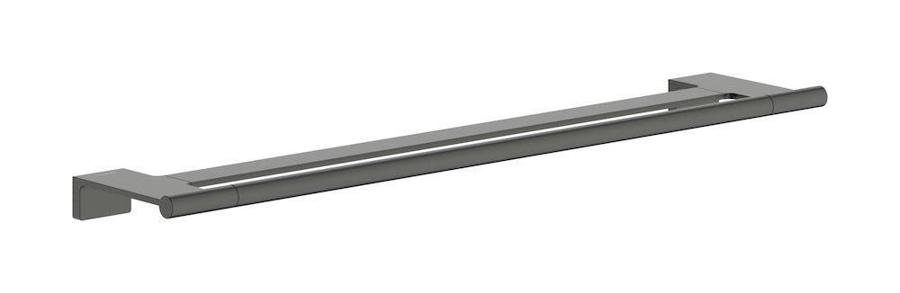 hansgrohe AddStoris S Towel Holder - Double, 661mm, 38mm, 132mm, Black chrome, PVD