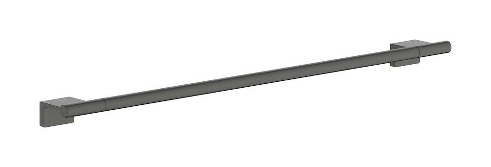 hansgrohe AddStoris S Single Towel Holder 661 mm Black Chrome PVD