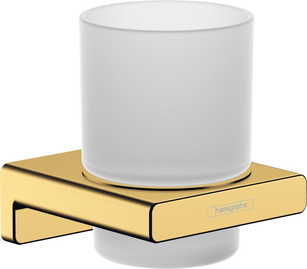 hansgrohe AddStoris Tooth Mug polished gold look
