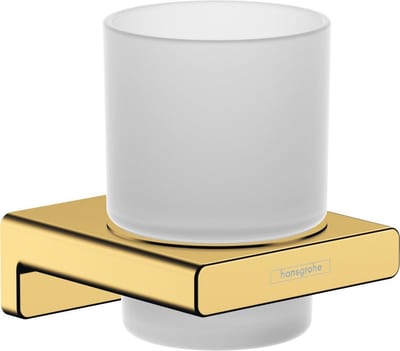 hansgrohe AddStoris Tooth Mug polished gold look