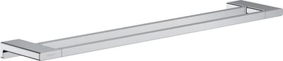 hansgrohe AddStoris Towel Holder - Double, 648mm, 124mm, Chrome-Plated, Metal, Polished