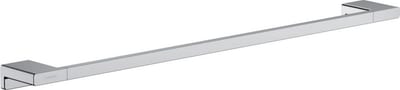 hansgrohe AddStoris Towel Holder - Single, 648mm, 70mm, Chrome-Plated, Metal, Polished