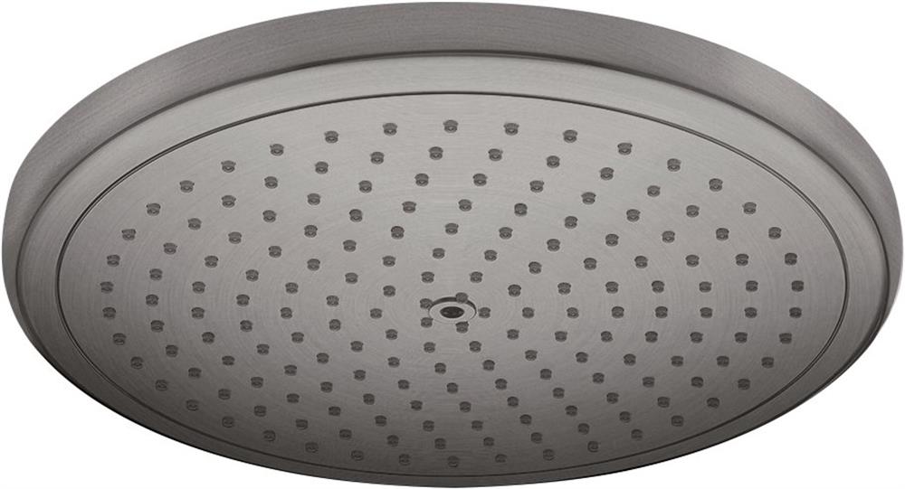 hansgrohe Croma Overhead shower brushed black chrome - 280mm, Anthracite