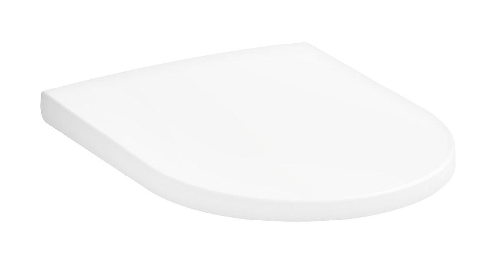 hansgrohe EluPura Original S Toilet seat - Yes, white, without soft close, Fast fitting