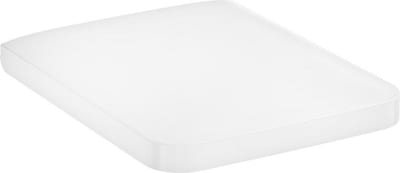 hansgrohe EluPura Q Toilet seat - Yes, white, without soft close, Fast fitting