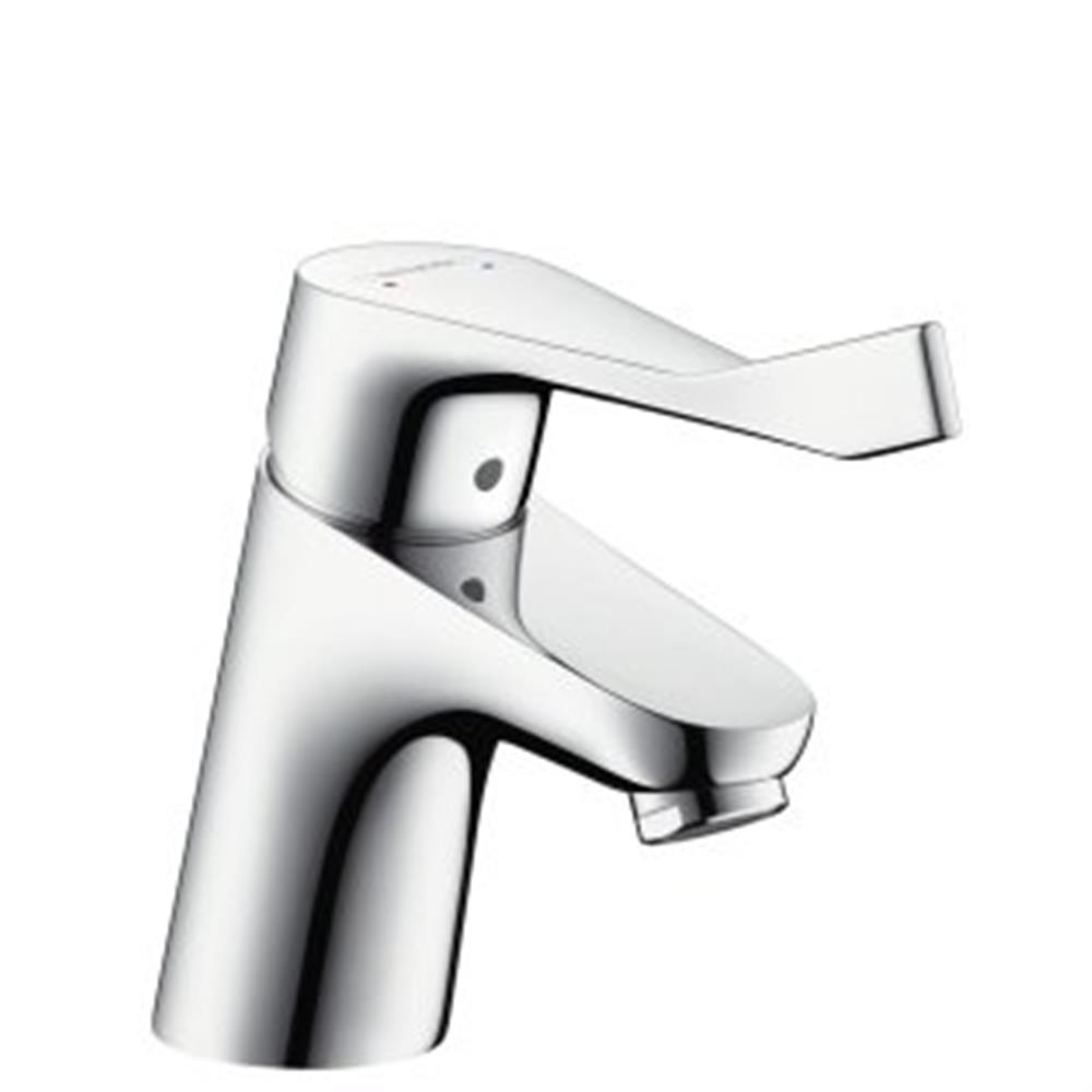 hansgrohe Focus Washbasin faucet 70 - 1 handles, 101mm, Chrome-plated, Polished, Low, without pop-up waste, Yes