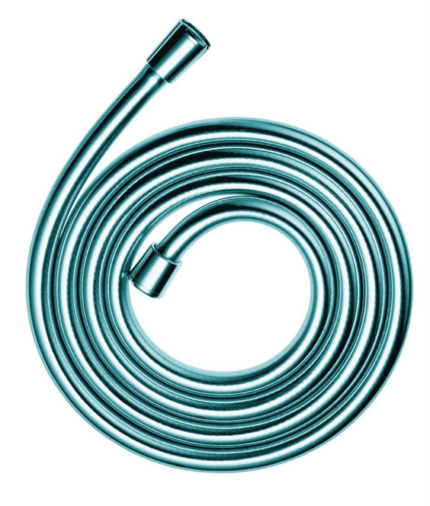 hansgrohe Isiflex Shower hose with anti-microbial protection - 2M, Chrome-plated