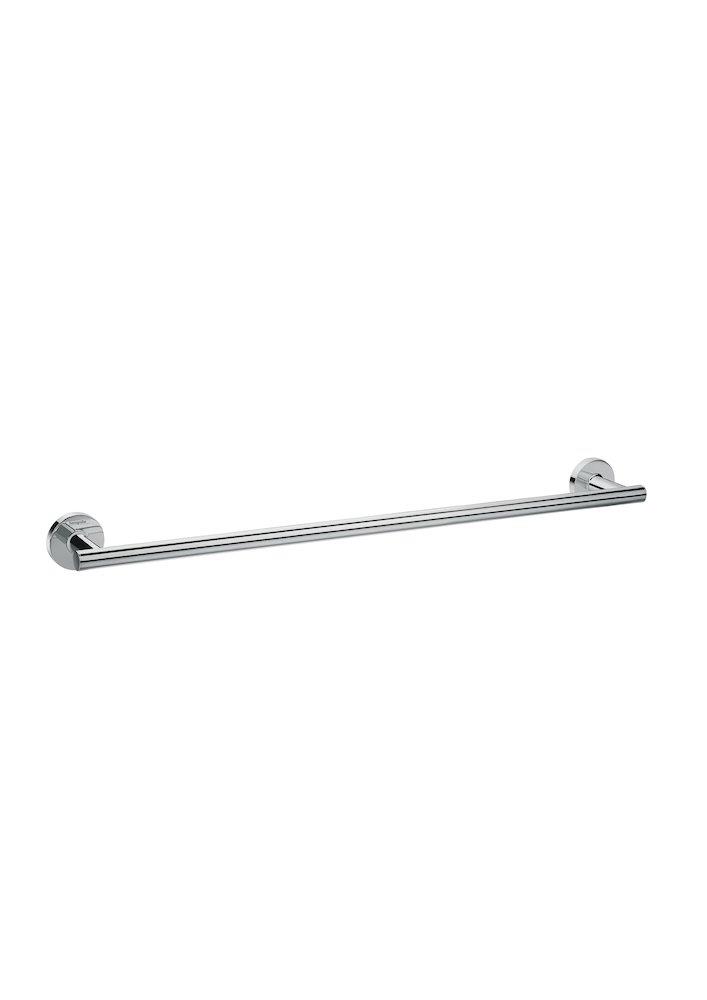 hansgrohe Logis Towel Holder - Single, 644mm, 74mm, Chrome-Plated, Brass, Polished