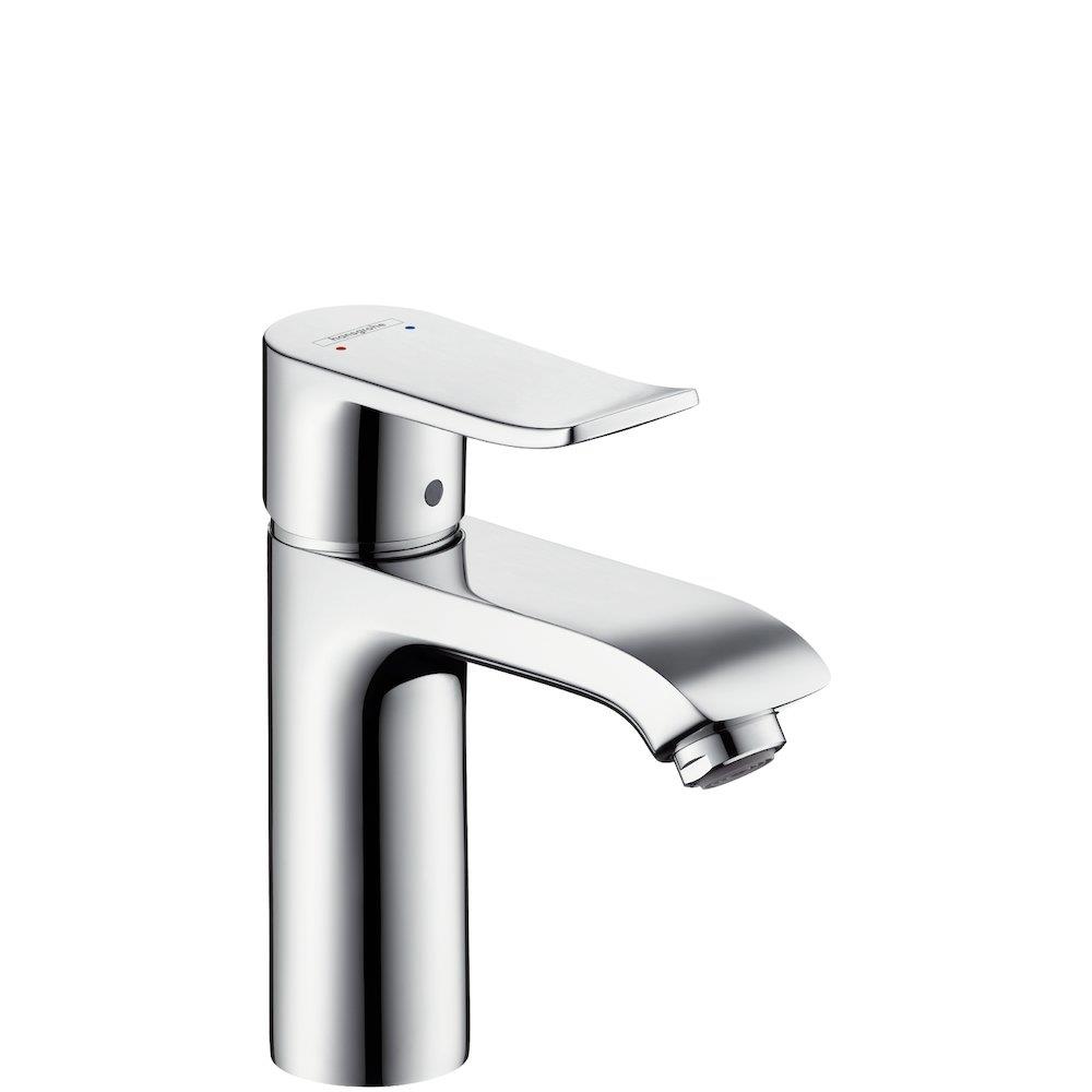 hansgrohe Metris Washbasin faucet 110 - 1 handles, 116mm, Chrome-plated, Polished, Medium, without pop-up waste, Yes