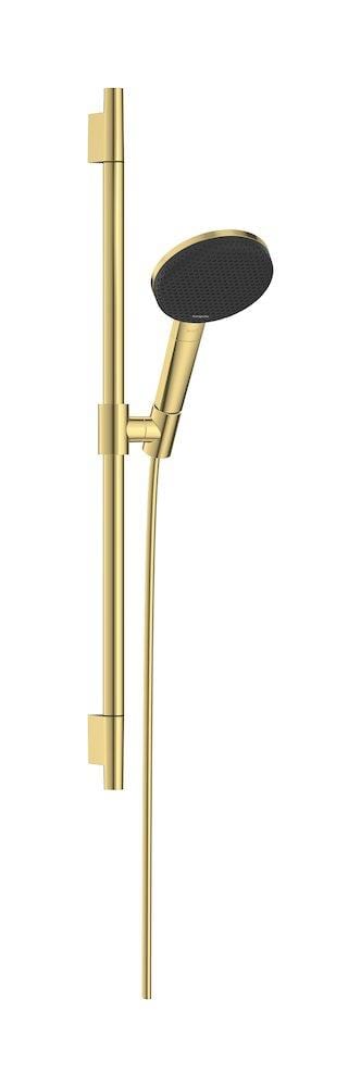 hansgrohe Raindance Alive Select S Shower set - 650mm, 3, Yes, 125mm, Gold, Polished gold look