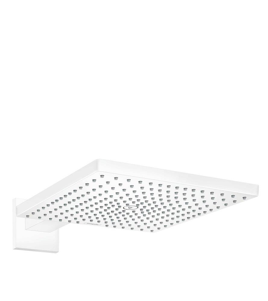 hansgrohe Raindance E Overhead Shower - 300mm Head, Matte White