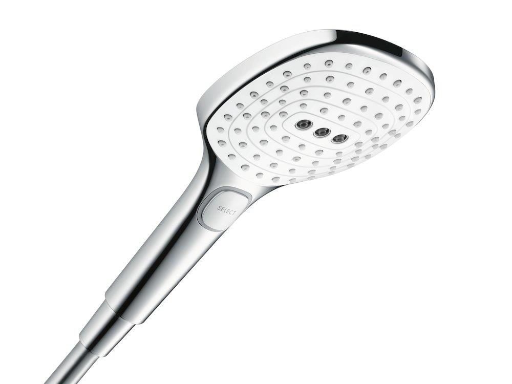 hansgrohe Raindance Select E Hand shower - chrome-plated, no hose/shower holder, 3, yes