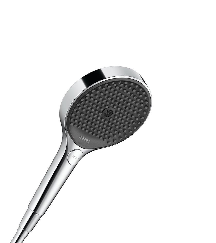 hansgrohe Rainfinity hand shower - polished chrome, no hose/holder, 3 functions