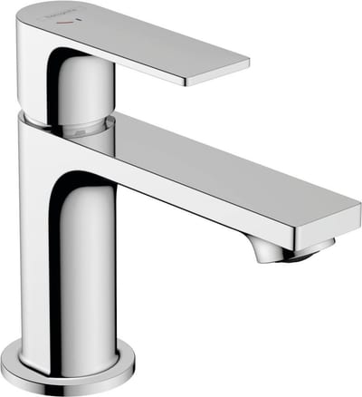 hansgrohe Rebris E Washbasin faucet 80 - 1 handles, 121mm, Chrome-plated, Polished, Low, without pop-up waste, Yes 10330506