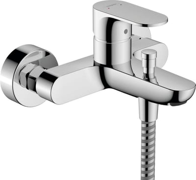 hansgrohe Rebris S Bath and Shower Faucet - chrome-plated, 1 handle, spout included, no