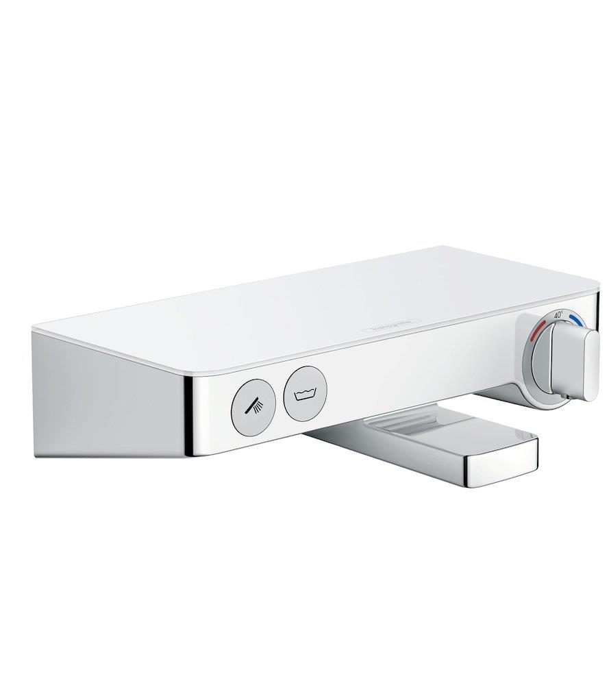 hansgrohe Select Bath and shower thermostat - chrome-plated, 1 handle, included, no