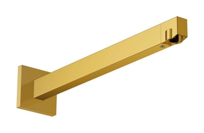 hansgrohe Shower Arm for Overhead Shower, polished gold - 390 mm