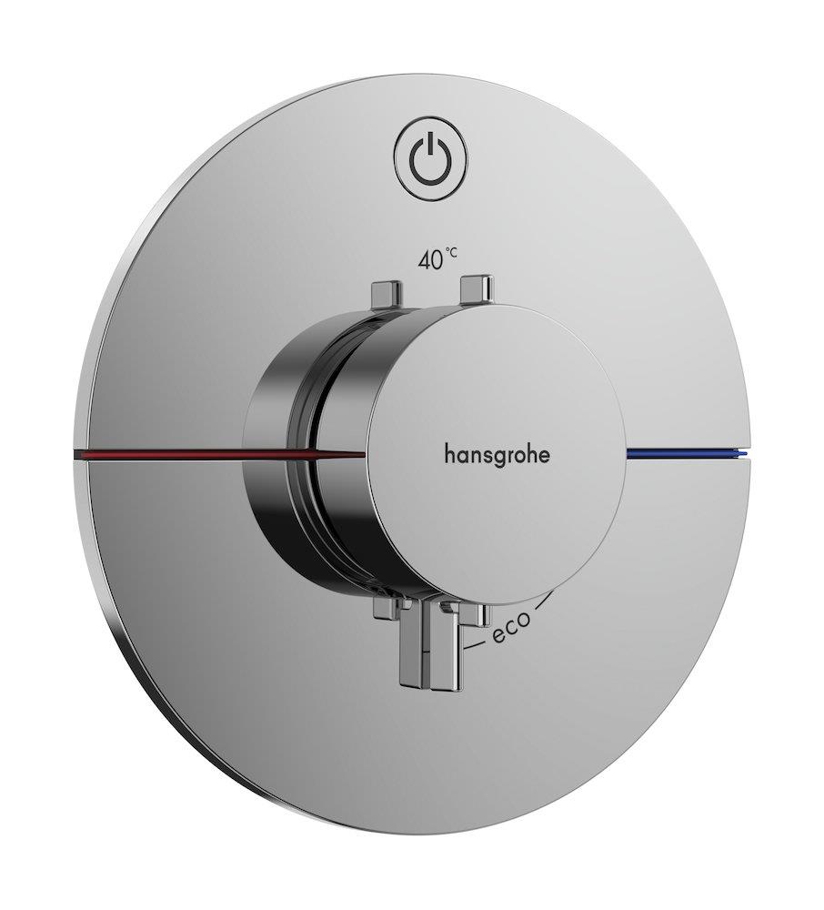 hansgrohe ShowerSelect Comfort S Built-in faucet - Yes, Hansgrohe iBox universal 2, Yes, 1 handles, Chrome-plated, 155mm