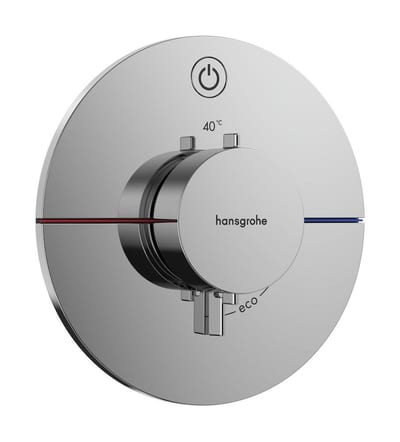 hansgrohe ShowerSelect Comfort S Built-in faucet - Yes, Hansgrohe iBox universal 2, Yes, 1 handles, Chrome-plated, 155mm