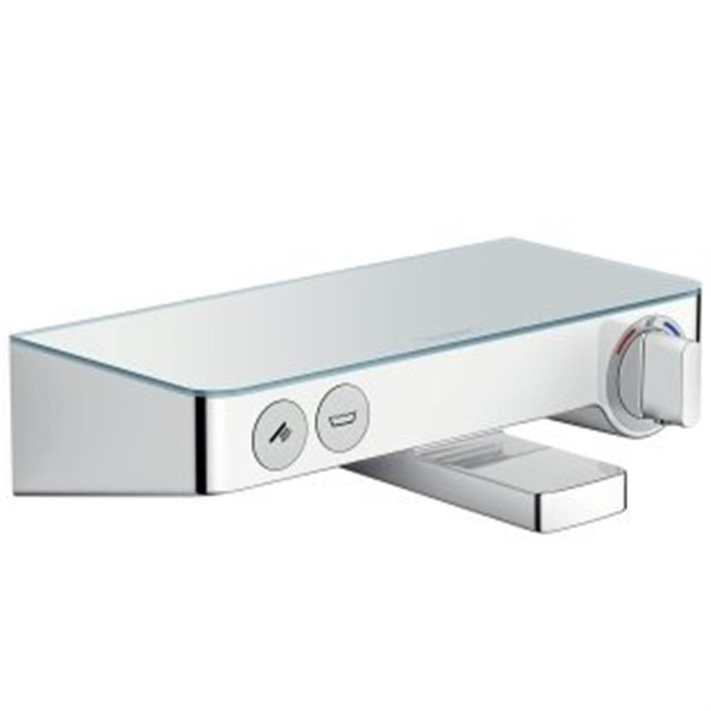 hansgrohe ShowerTablet Select Bath and shower thermostat 300 - chrome, 1 handle, spout, No